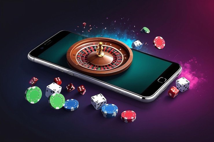 Pengguna mobile menikmati halaman bermain