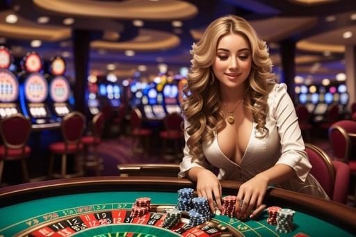 Visual Mahjong Ways badut69 bernuansa neon