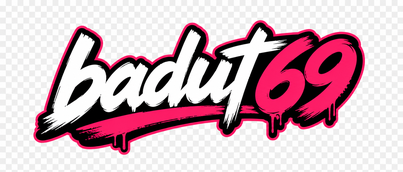 Logo badut69 neon ungu